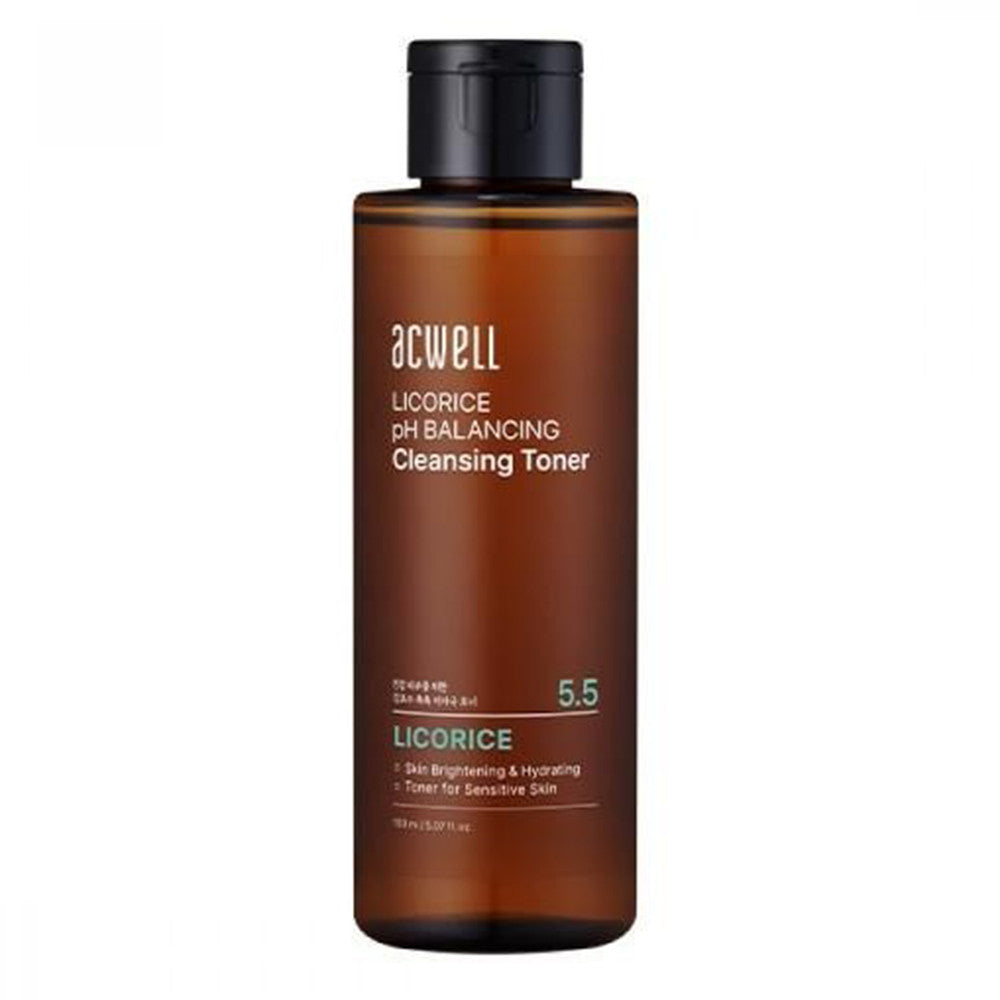 Acwell 5.5 Licorice pH Balancing Cleansing Toner for Sensitive Skin (5.07Oz) 150ml